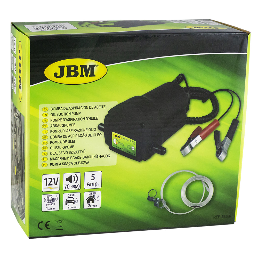 BOMBA DE SUCCIÓN DE ACEITE DE 12 V | JBM 53566