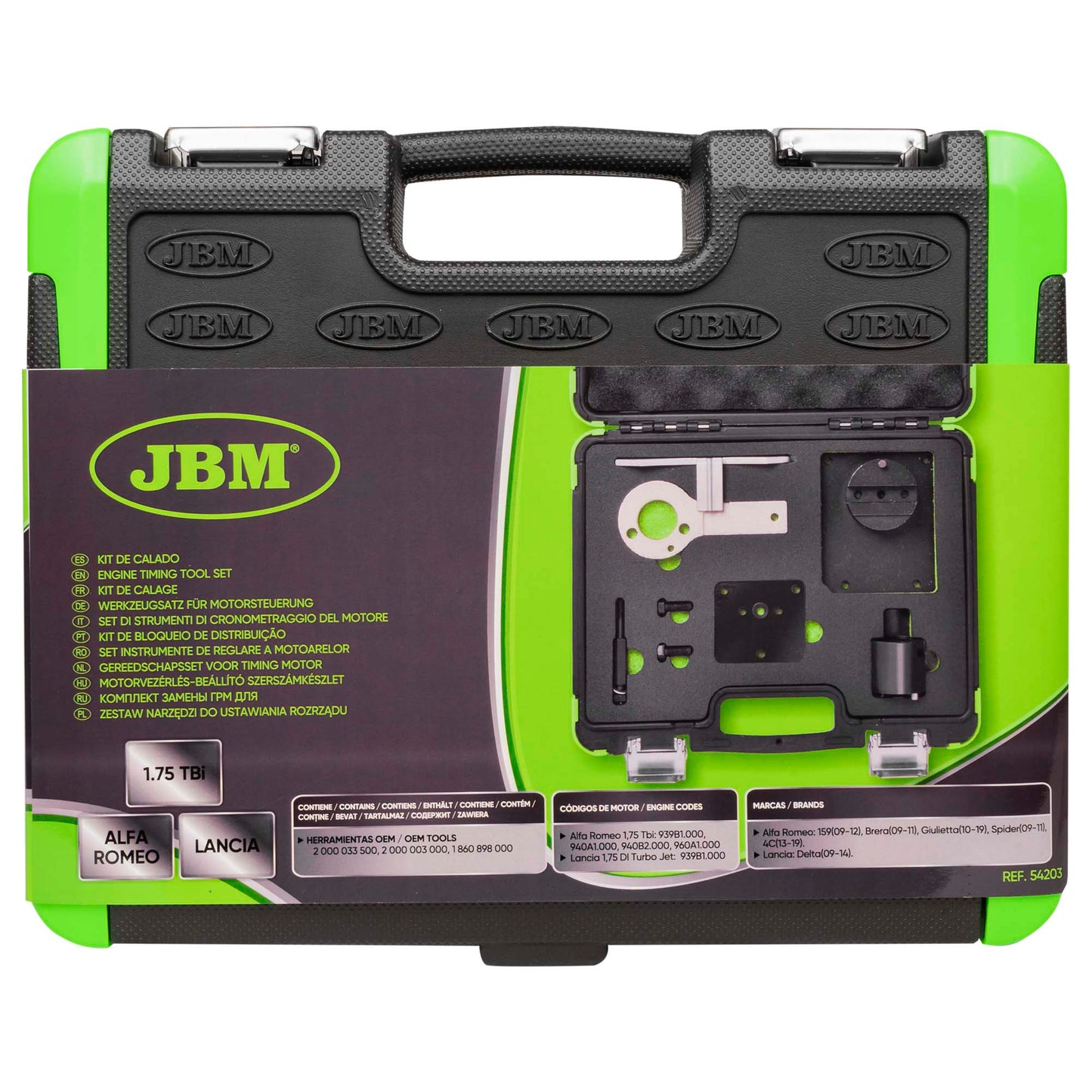 KIT DE BLOQUEIO DE DISTRIBUIÇÃO PARA ALFA ROMEO/LANCIA 1.8 TBI | JBM 54203