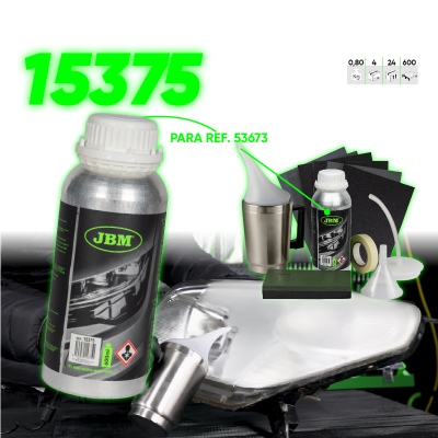 Liquido para restauração de faróis 600ml JBM | 15375