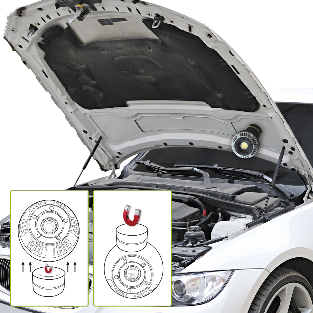 LANTERNA DE TRABALHO ESFÉRICA IMANTADA JBM 53528