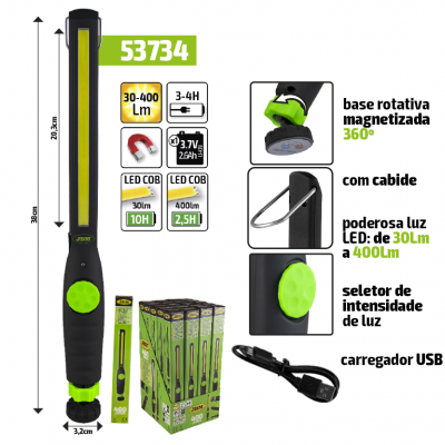 Lanterna portátil de LED 400LM | 53734