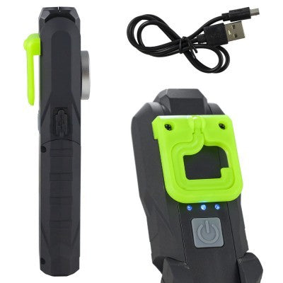 JBM 53776 COB LED Pocket Flashlight 300lm with Articulated Magnet