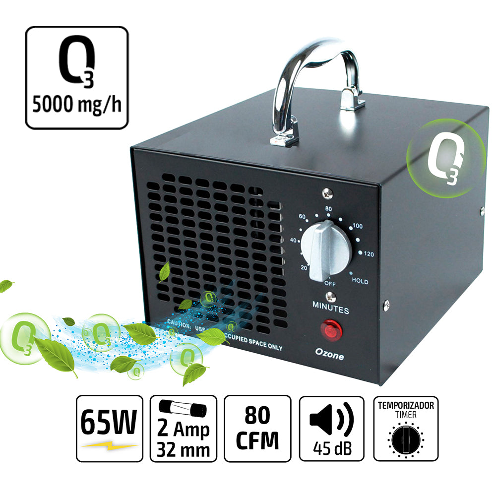 GERADOR DE OZONO PORTÁTIL 5000 MG/H (220V) 53786