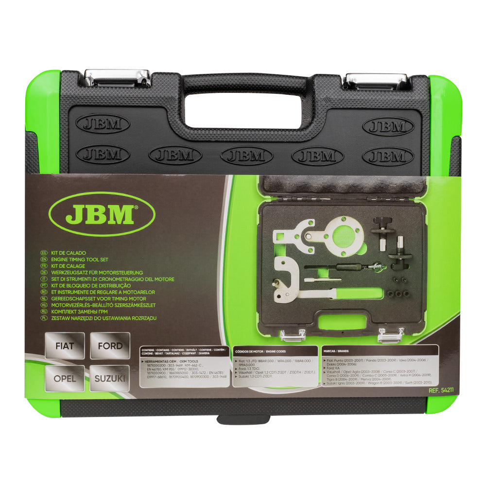 KIT DE BLOQUEIO DE DISTRIBUIÇÃO 1.3L (MULTI JET / CDTI) | JBM 54211