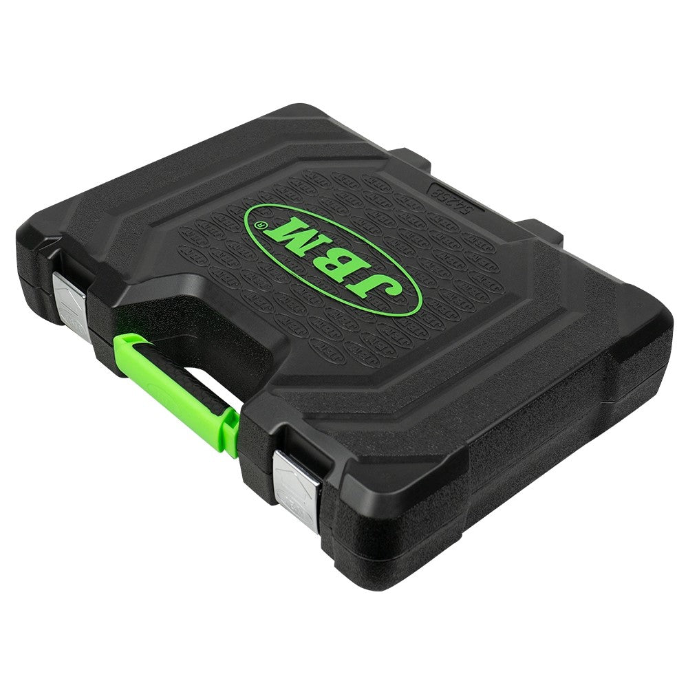 JBM Multi-Service 77-Piece Tool Kit – Zinc Plated Finish | 54258