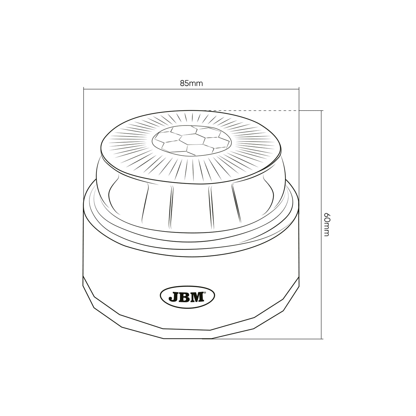 SINALIZADOR DE EMERGÊNCIA GEOLOCÁVEL V16 | JBM 53745
