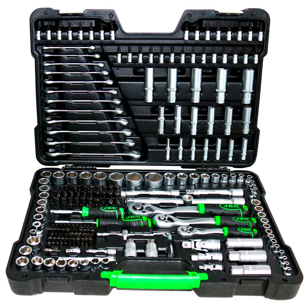 CAIXA DE FERRAMENTAS DE 216 CHAVES HEXAGONAIS JBM 54045