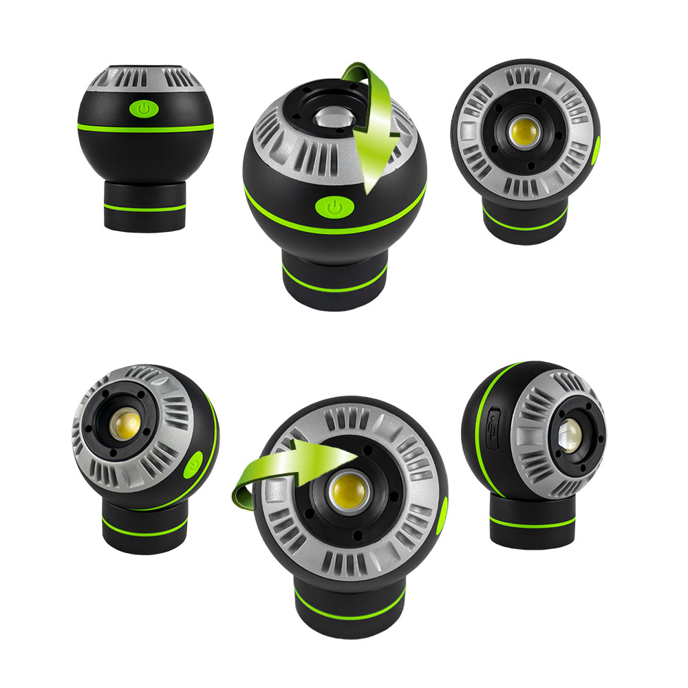 LANTERNA DE TRABALHO ESFÉRICA IMANTADA JBM 53528