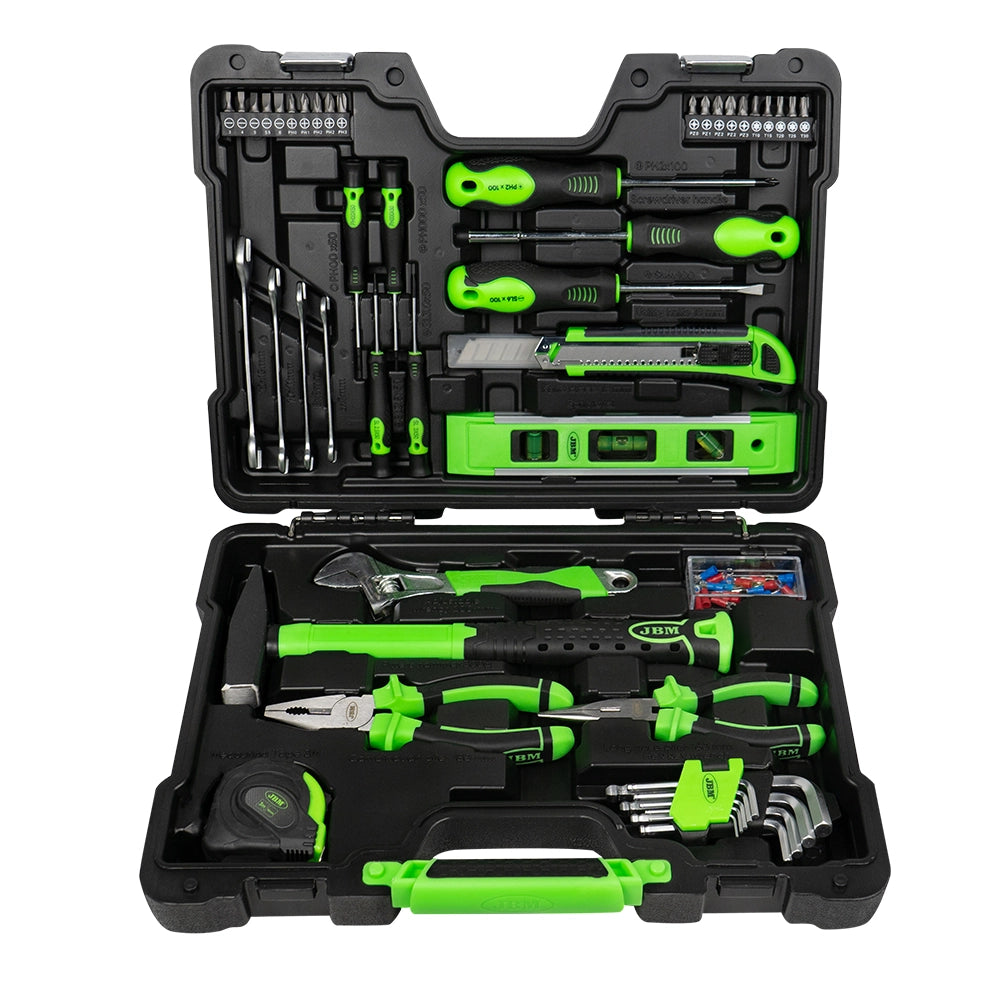 MALA DE FERRAMENTAS DE 77 PEÇAS JBM MULTISERVIÇO – ACABAMENTO ZINCADO | 54258